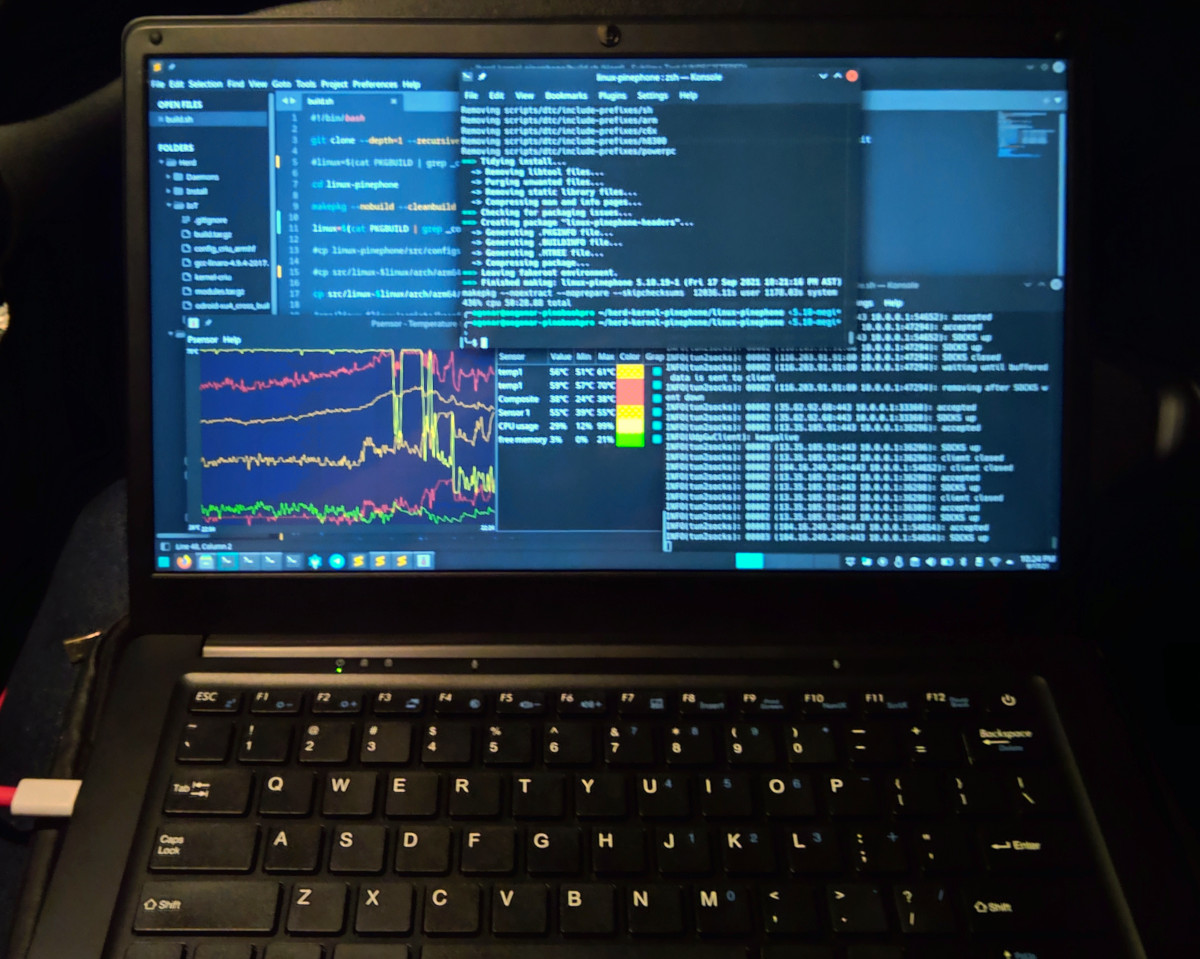 Kernel build on PineBook Pro